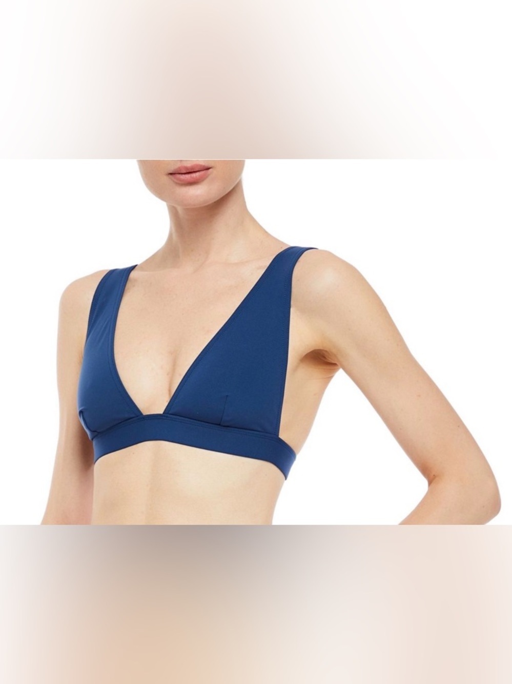 ZIMMERMANN Separates Sculpt‎ triangle bikini top, Size 3 AB/ US 10
